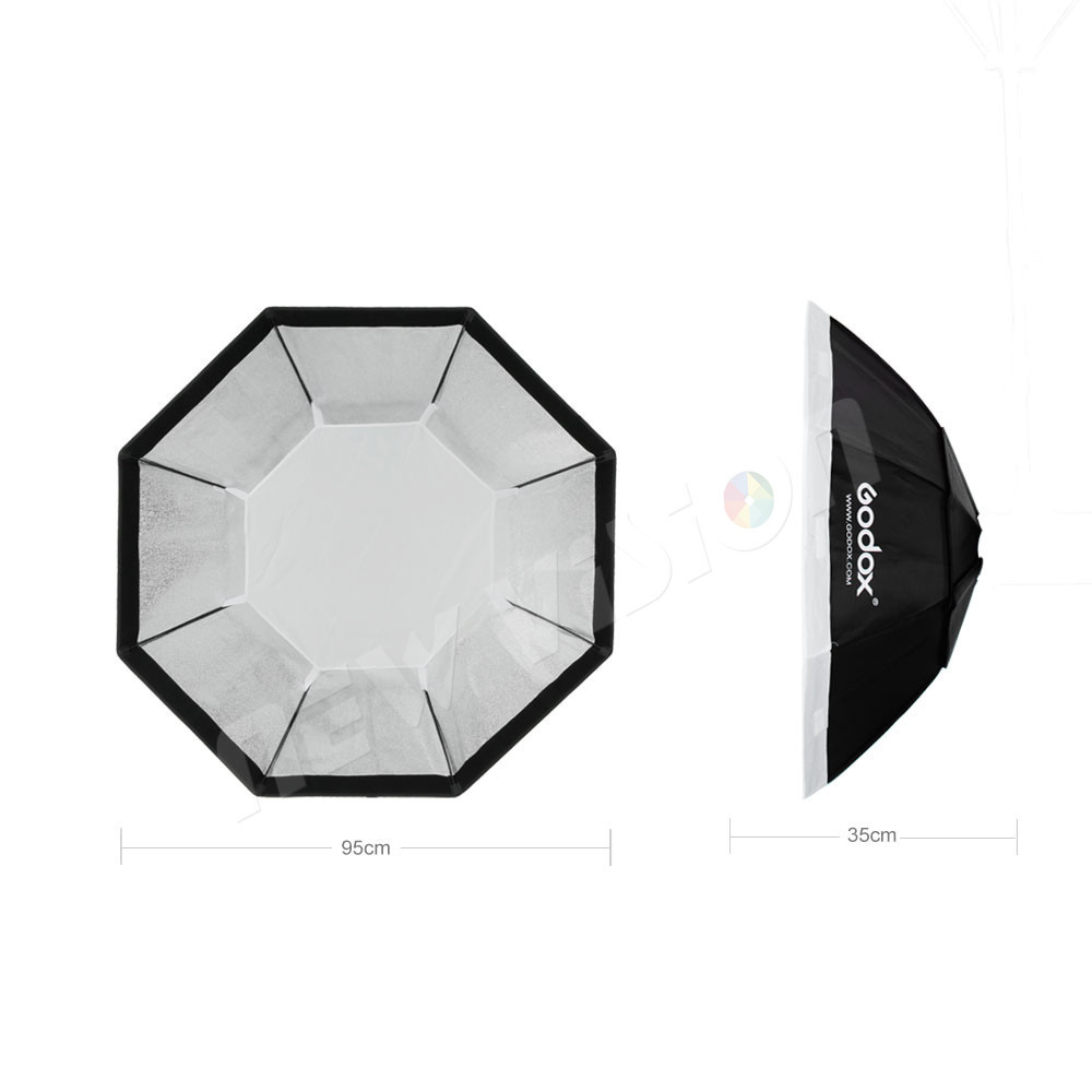 Boîte à Light Godox Octa 95cm - Softbox Octogonale Avec Adaptateur Bowens - Pour Photo Studio