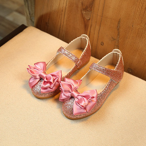 Lovely Princess New Design Bow Shiny School Shoes for Girls - Product Image 3