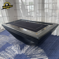 Wanyaju Table de billard conçue sur mesure 7ft 8ft 9ft Table de billard en bois Table multi-jeux avec table de ping-pong pour la maison