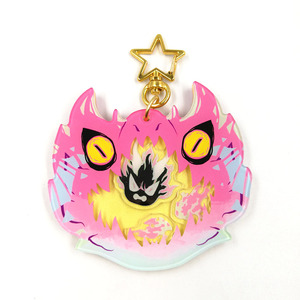 Breloque en acrylique personnalisée Kawaii <span class=keywords><strong>Shaker</strong></span> : Breloque en acrylique et porte-clés <span class=keywords><strong>Shaker</strong></span> - Product Image 2