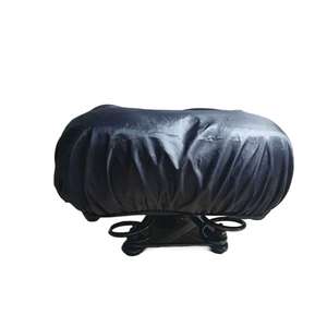 Housse de siège de moto imperméable noire, housse de protection contre la pluie pour vélo, véhicule électrique, placement central - Product Image 5