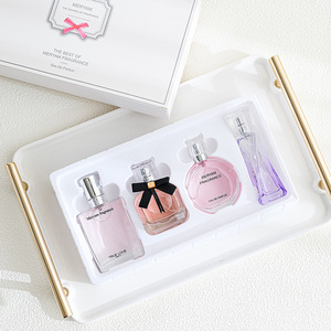 น้ำหอม MERYAM FRAGRANCE ขนาดปกติ กลิ่นหอมติดทนนาน ชุดของขวัญสี่ชิ้นใหม่ กลิ่นดอกไม้และผลไม้ รีเวิร์ส พารีส เอเลแกนท์ - Product Image 6