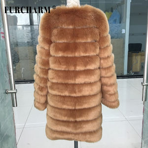 معطف شتوي دافئ وسميك للسيدات من الفرو الصناعي، أفضل مبيعات معاطف الفرو النسائية - Product Image 3