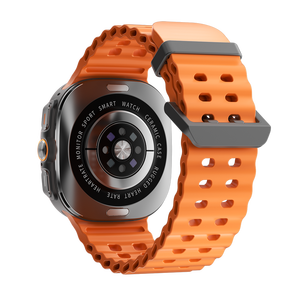 2025 w7 बीहड़ स्मार्ट वॉच 1.43 इंच AMल्ड Nfc सोs Bt कॉल हेल्थ फिटनेस ट्रैकर आउटडोर कंपास स्पोर्ट्स स्मार्ट वॉच - Product Image 5