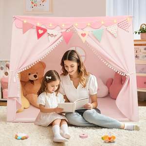 Tienda <span class=keywords><strong>de</strong></span> campaña infantil con forma <span class=keywords><strong>de</strong></span> <span class=keywords><strong>castillo</strong></span> <span class=keywords><strong>de</strong></span> princesa, casa triangular <span class=keywords><strong>de</strong></span> ensueño para niñas, tienda <span class=keywords><strong>de</strong></span> campaña <span class=keywords><strong>de</strong></span> princesa para dormitorio <span class=keywords><strong>de</strong></span> niñas - Product Image 5