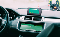 جهاز لوحي صناعي جديد بنظام أندرويد 5 بوصة مع تقنية 4G وWiFi وGPS من كوالكوم، تصميم واسع النطاق للجهد الكهربائي لنظام إرسال سيارات الأجرة