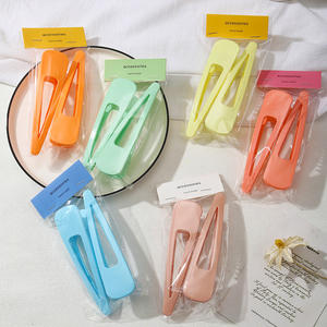 Grosir sederhana Makeup klip dengan aksesoris gadis musim panas sisi warna-warni rambut klip Suit - Product Image 2