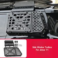 Accessoires de modification extérieure de voiture, boîte à outils latérale de style mécanique pour Jetour T1, accessoires extérieurs, pièces automobiles