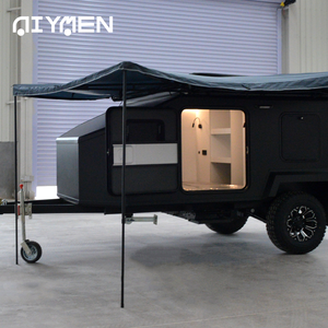 Giá Tốt Nhất Sang Trọng Ngoài Trời Hiện Đại Sợi Thủy Tinh <span class=keywords><strong>RV</strong></span> Camper Trailer 4 Người Độc Lập Hệ Thống Treo Off-Road Du Lịch Không Thấm Nước - Product Image 3