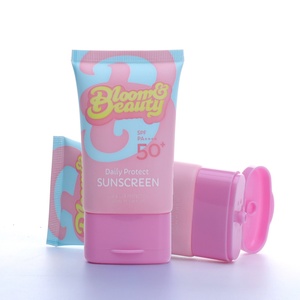 Tube ovale de 50 ml de crème BB de luxe de haute qualité avec écran solaire, emballage cosmétique, tubes compressibles pour crème CC avec bouchon à clapet - Product Image 3