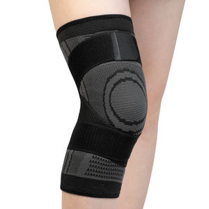 Rodillera ajustable de punto elástico soporte de rodilla ejercicio entrenamiento rodillera - Product Image 6