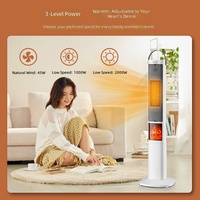 Chauffage Électrique à Air Chaud Camel, Ventilateur Chauffant Économe en Énergie pour la Maison, Mini Chauffage Solaire Adapté aux Bébés, Cheminée à Flamme Simulée 3D