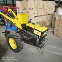 Tracteur agricole à deux roues motrices de 18 à 22 CV avec motoculteur rotatif, moteur haute productivité, transmission par engrenages