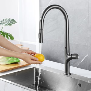 Grifo de cocina <span class=keywords><strong>con</strong></span> <span class=keywords><strong>sensor</strong></span> táctil <span class=keywords><strong>Grifos</strong></span> <span class=keywords><strong>con</strong></span> función de ahorro de agua <span class=keywords><strong>con</strong></span> grifo rociador extraíble - Product Image 3