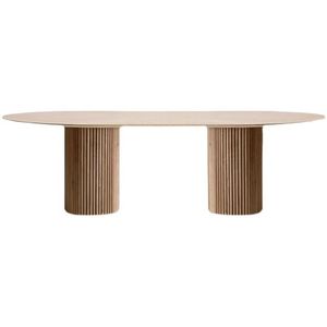 <b>Wooden</b> oval household dining table and chair with minimalist and luxurious design office <b>desk</b> conference table workbench - Product Image 6