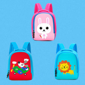 Borse da scuola per bambini con cartoni animati borsa con stampa di <span class=keywords><strong>animali</strong></span> zaini per scuola in Neoprene - Product Image 6