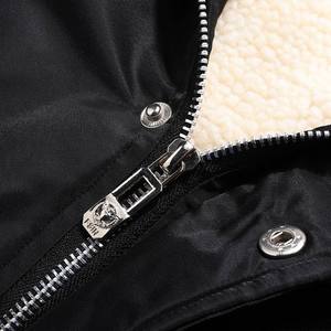 Giacca Invernale da Uomo con Cappuccio, Antivento, Casual, Calda, Imbottita con Cerniera per Uso Esterno - Product Image 2