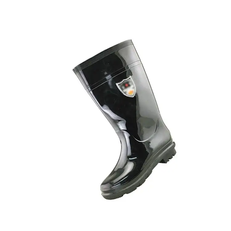 Stivali da pioggia di sicurezza in pvc impermeabile resistente agli alcali acido antiscivolo stivali da pioggia in gomma di grandi dimensioni gumboots