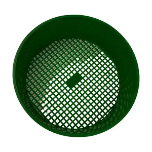 Earth Mesh Screen Plastic Garden Soil Sieve Garden Plastic Tray Sieve