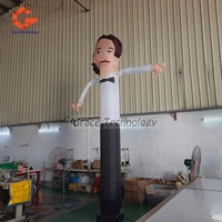 Danseur gonflable personnalisé pour mariée, tube amusant qui se balance avec votre visage pour une solution publicitaire en extérieur