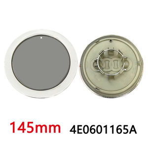 Emblemas 3D de 150 mm para <span class=keywords><strong>Tapacubos</strong></span> de Rueda de Coche, Logotipo para Cubierta de Buje, Insignia para <span class=keywords><strong>Audi</strong></span> A3 <span class=keywords><strong>A4</strong></span> B5 A6 S4 B6 TT 8E0601165, Accesorios - Product Image 4