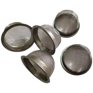 ฝาปิดกรองน้ำรูปทรงชาม ทำจากสแตนเลสเกรดอาหาร พร้อมตาข่ายกรองละเอียด - Product Image 4