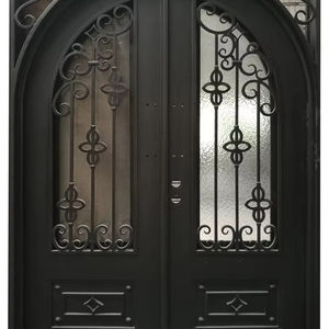 PRIMA Classe et élégante, Garde-corps extérieur en <span class=keywords><strong>fer</strong></span> <span class=keywords><strong>forgé</strong></span> style Ancien Monde, Barrière de sécurité pour escalier, Garde-corps en <span class=keywords><strong>fer</strong></span> <span class=keywords><strong>forgé</strong></span> - Product Image 1