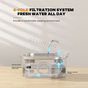 3.2 L Dispensador De Água Do Gato Inteligente 304 Aço Inoxidável Automático <span class=keywords><strong>Pet</strong></span> Fountain Aço Inoxidável <span class=keywords><strong>Pet</strong></span> Dog <span class=keywords><strong>Cat</strong></span> Water Fountain <span class=keywords><strong>Bowl</strong></span> 3l - Product Image 6