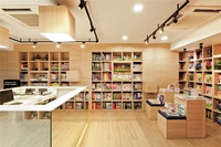 Étagères de bibliothèque en bois personnalisées, présentoir, mobilier de librairie, design, vente en gros, armoire murale de librairie, étagères