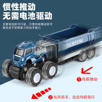 Modèle réduit de voiture moulé sous pression 4x4 jouet inertie camion d'ingénierie friction