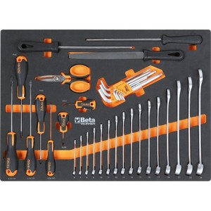 Cajonera móvil Beta Worker BW 196 VU con 6 cajones y herramientas incluidas - Product Image 2