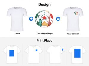 Camiseta Deportiva Transpirable, Ecológica y de Secado Rápido para Hombre, Personalizada con el Logotipo de la Copa Mundial de Fútbol México, Souvenir Nacional - Product Image 5