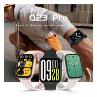 Montre connectée IP67 pour hommes et femmes, écran tactile, suivi d'activité physique, fréquence cardiaque, suivi du sommeil, contrôle par application, assistant vocal IA