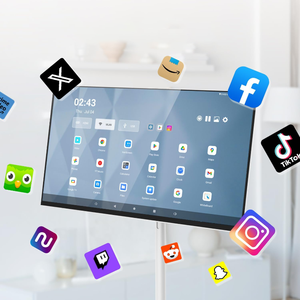 24 inch di động thông minh TV với điều khiển bằng giọng nói 4K IPS cảm ứng hiển thị ai tương tác Android Màn hình 12/13 hiện đại rạp hát tại nhà - Product Image 2