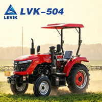 Tracteur compact multifonctionnel Euro5 50HP, moteur diesel CE EPA, petit tracteur agricole pour rizière