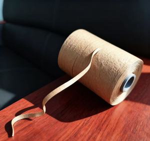 4mm nâu kraft xé băng cho các trang web xây dựng duy nhất nóng chảy Silicone áp lực nhạy cảm tùy chỉnh in ấn cho hộp niêm phong - Product Image 5