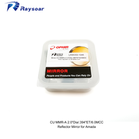 Miroir réflecteur CO2 OPHIR CU MMR-A DIA2.0\"ET0.394\"MCX5.7MCC6.0 Miroir réflecteur de découpe laser CO2 pour découpe laser CO2 Amada
