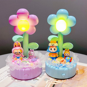 Flower <b>Night</b> <b>Light</b> Craft Kit Plastic Diy Handmade Decor For <b>Kids</b> And Family Activities - Product Image 4