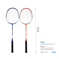 Meilleure raquette de badminton professionnelle portable ultra légère et à bonne prise en main avec volant