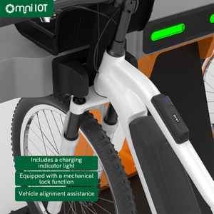 Proyecto de estacionamiento de patinete eléctrico de movilidad urbana inteligente Estaciones de carga inalámbricas inteligentes Pila de carga para Ebike - Product Image 4