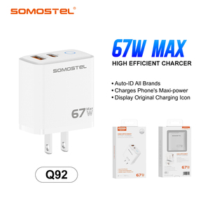 <span class=keywords><strong>Caricatore</strong></span> Rapido SOMOSTEL 67W Max per Telefoni Cellulari, Adattatore da Muro <span class=keywords><strong>USB</strong></span> <span class=keywords><strong>C</strong></span> con Porta Type-<span class=keywords><strong>C</strong></span>, QC3.0 PD per <span class=keywords><strong>iPhone</strong></span> Samsung - Product Image 5