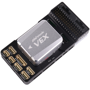 Contrôleur de vol à télécommande personnalisable CUAV 100M Ethernet Pixhawk V6X avec amortisseurs en matériau composite pour pièces RC - Product Image 5