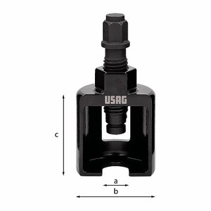 Extracteur de tige de valve Usag, longueur 94,5 mm, largeur 70 mm, pour usage automobile - Product Image 1