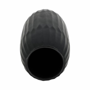 Vaso cilindrico in ceramica, vaso per fiori in gres per soggiorno, camera da letto, ufficio, centrotavola - Product Image 6