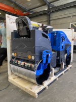 Compacteur à rouleaux léger de 1,5 tonne - Rouleau compresseur de route léger avec une excellente performance de compactage, idéal pour les espaces étroits
