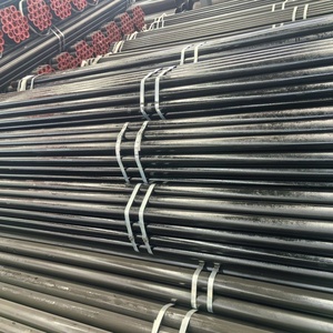 Tuyau en <span class=keywords><strong>acier</strong></span> au carbone sans soudure Q235B Q345 A106 A53 et section creuse ronde pour l'industrie avec livraison rapide - Product Image 1