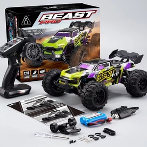 Voiture RC ZLL SG116 PRO/SG116 MAX à moteur brossé ou sans balais, échelle 1:16, 4 roues motrices, haute vitesse 40-80 km/h, jouet de course avec chargeur métallique - Product Image 3