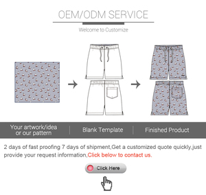 Шорты пляжные с сублимационной печатью и карманами на молнии - Product Image 3