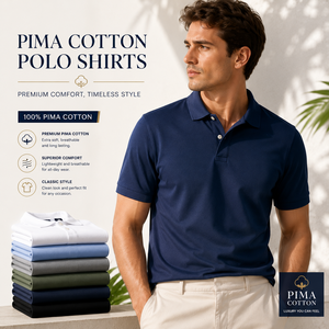 Camisetas Polo Personalizadas de Algodón Pima, OEM ODM, Bordado de Logotipo, Ropa Polo de Lujo de Manga Corta, Agradable al Tacto - Product Image 1