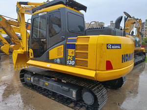 Excavadora agrícola sobre orugas hidráulica Komatsu de diseño japonés, miniexcavadoras usadas PC130 de 13 toneladas, vendidas en todo el mundo, con diseño japonés, a la venta - Product Image 2
